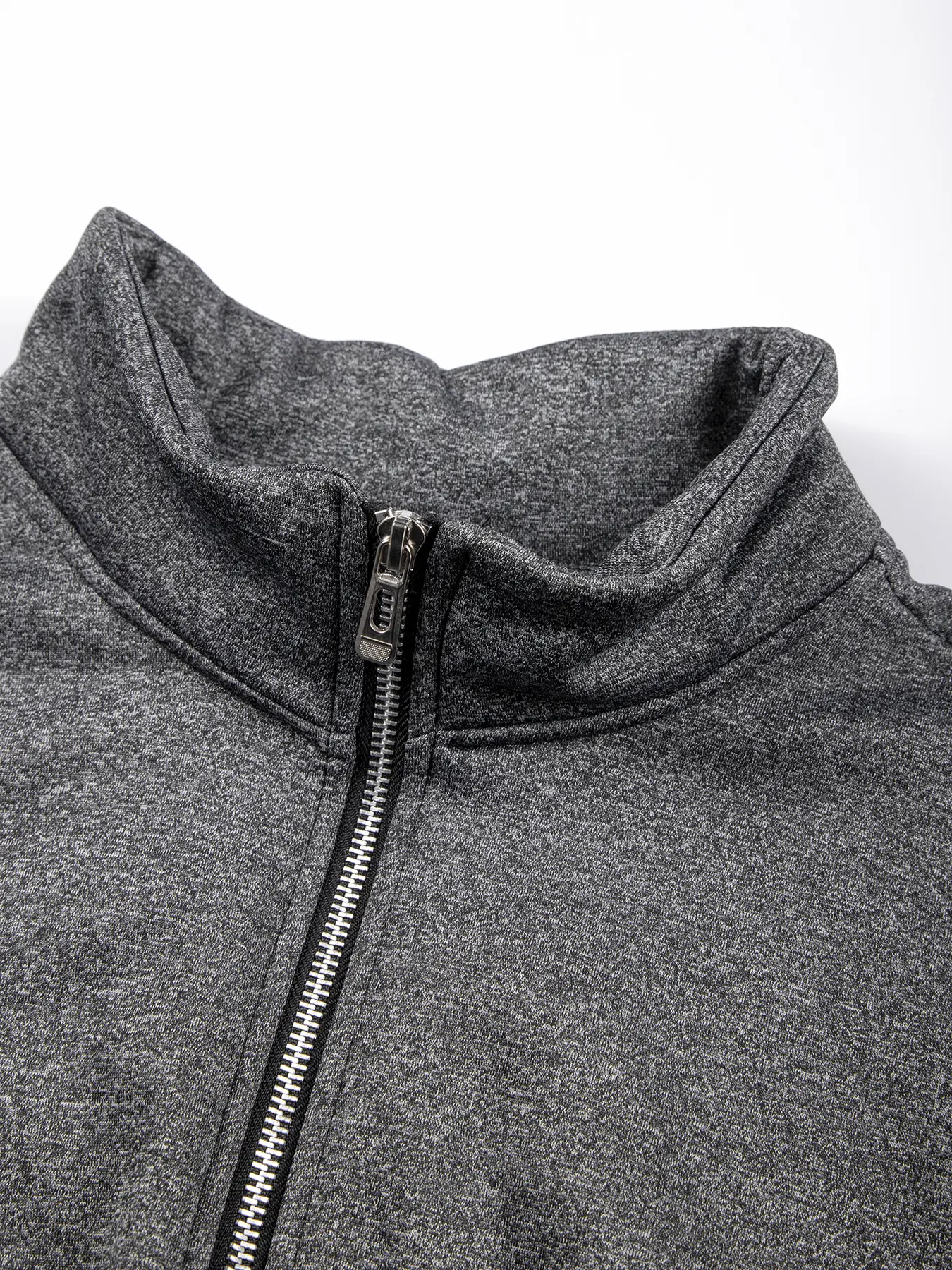 Men's Casual Sweatshirt Long Sleeve Stand Collar Half Zipper Pullover Sweatshirts Autumn Outdoor Streetwear for Men