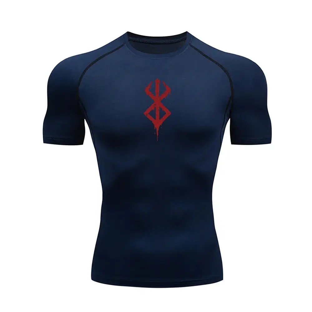New Compression Shirt Men Fitness Gym Sport Running T-Shirt Rashgard Tops Tee Quick Dry Short Sleeve Summer T-Shirt For Men