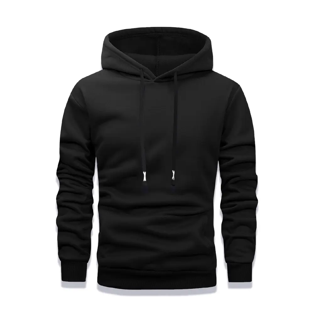 Men Hooded Sweatshirt Men's Women's Solid Color Casual Hooded Pullover Streetwear Long Sleeve Sportwear Hoodie