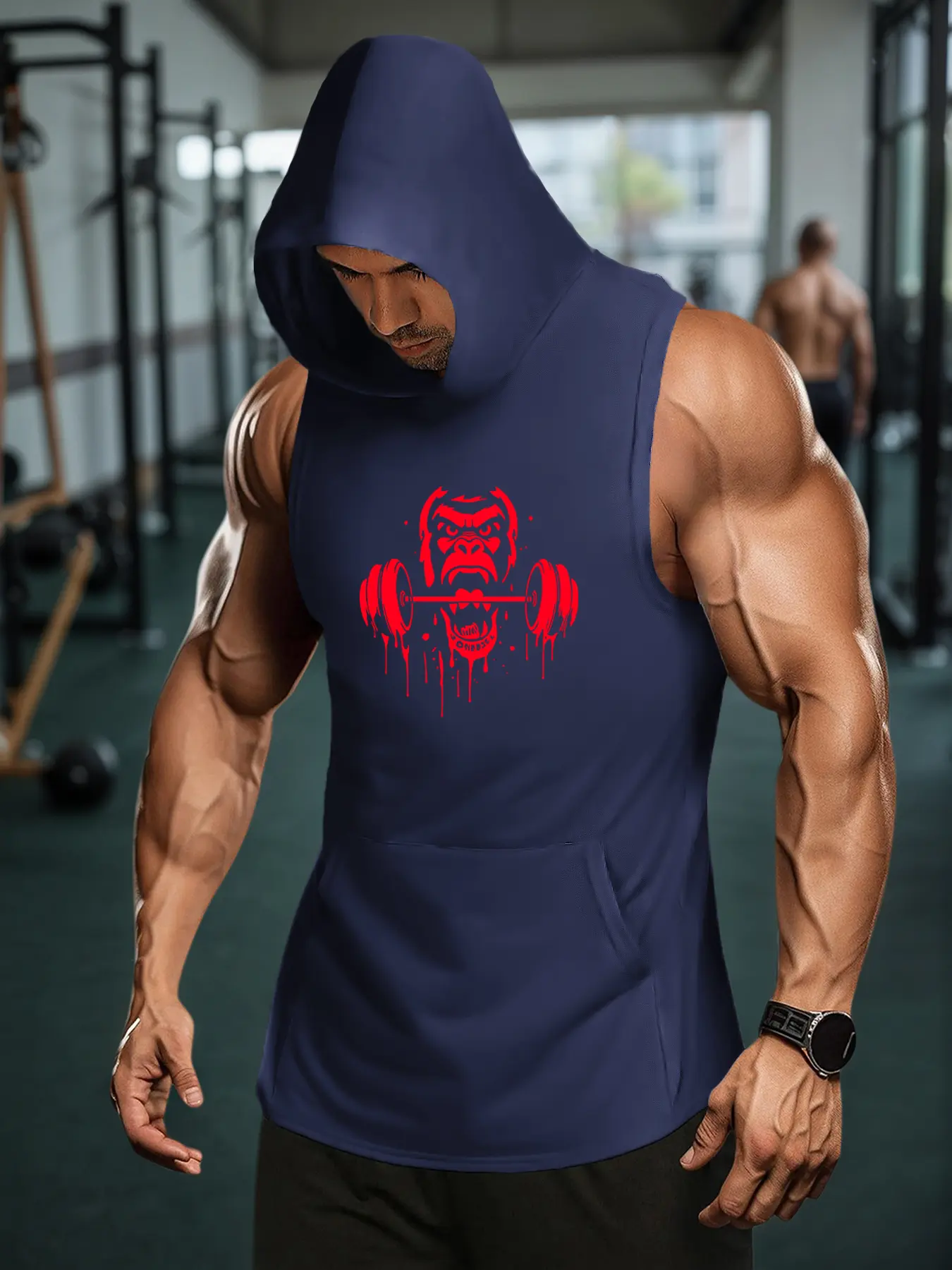 Summer Men's Tank Top Gym Fitness Training Clothing Quick Dry Bodybuilding Sleeveless Shirts Men Fashion Basketball Vest