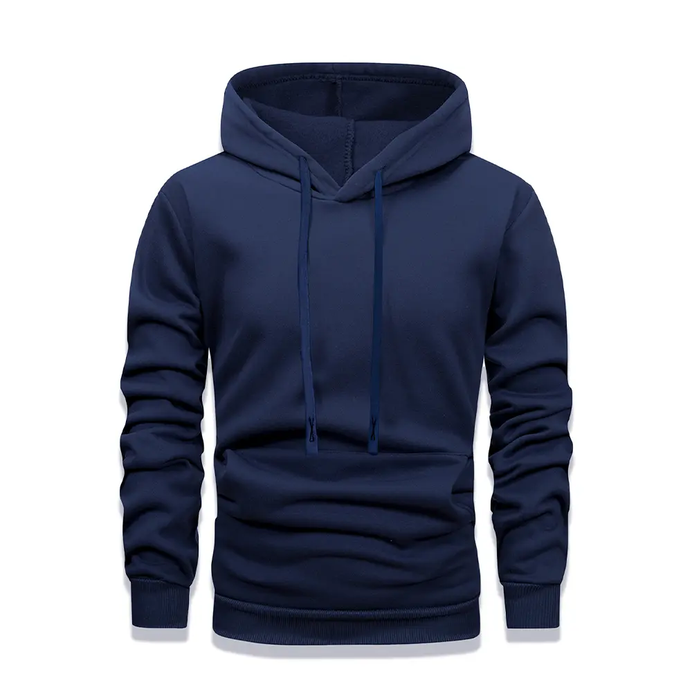 Men Hooded Sweatshirt Men's Women's Solid Color Casual Hooded Pullover Streetwear Long Sleeve Sportwear Hoodie