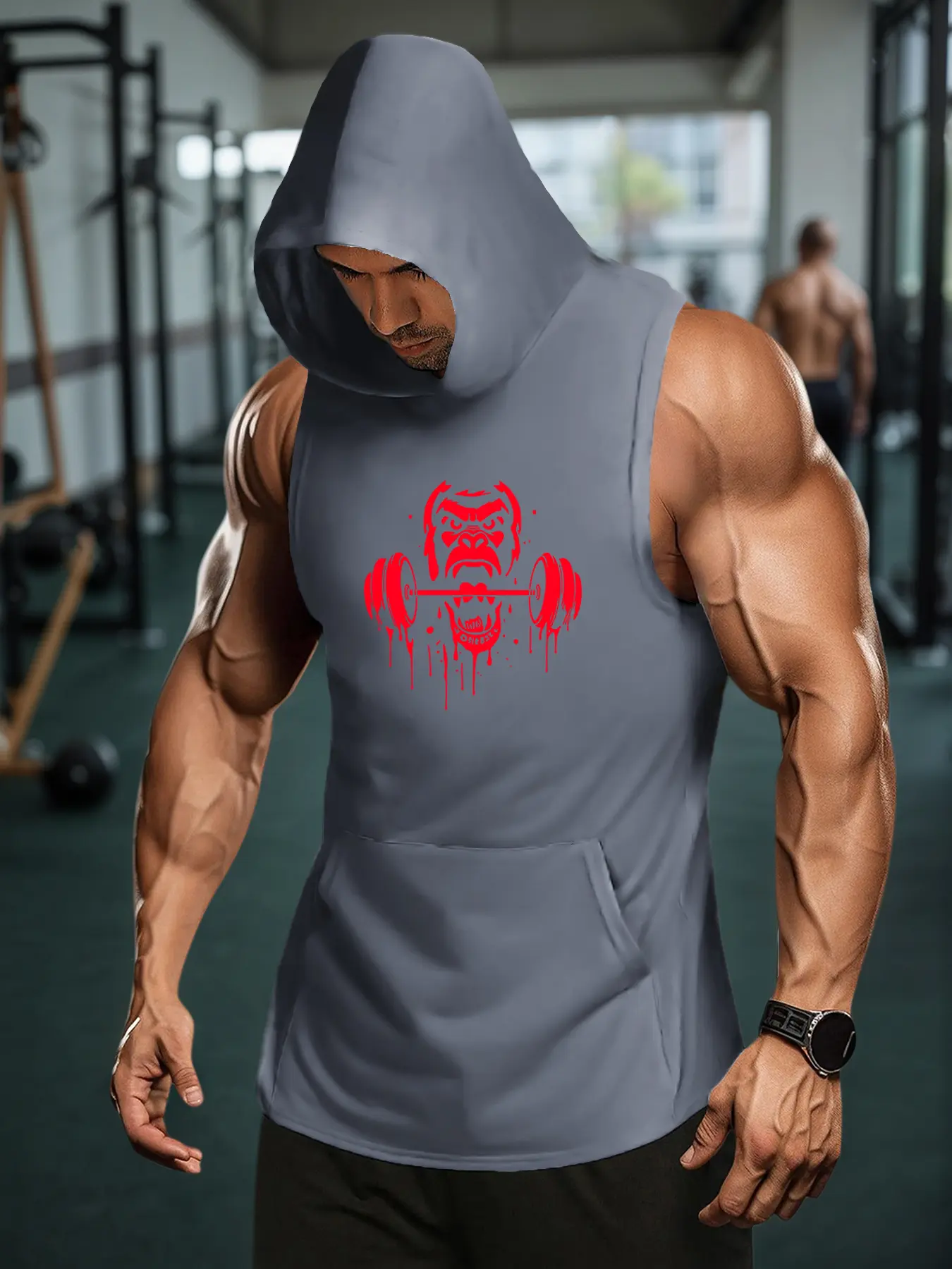 Summer Men's Tank Top Gym Fitness Training Clothing Quick Dry Bodybuilding Sleeveless Shirts Men Fashion Basketball Vest
