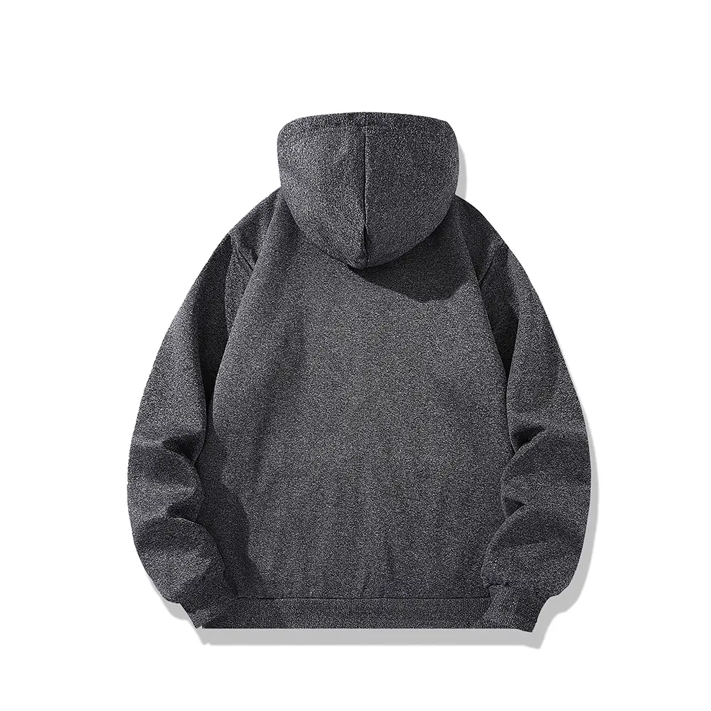 High Quality Fleece Jackets Men's Winter Plus-Size Jacket  Windproof Warm Thick Coat Solid Color Cotton Jacket Men Hooded Coats
