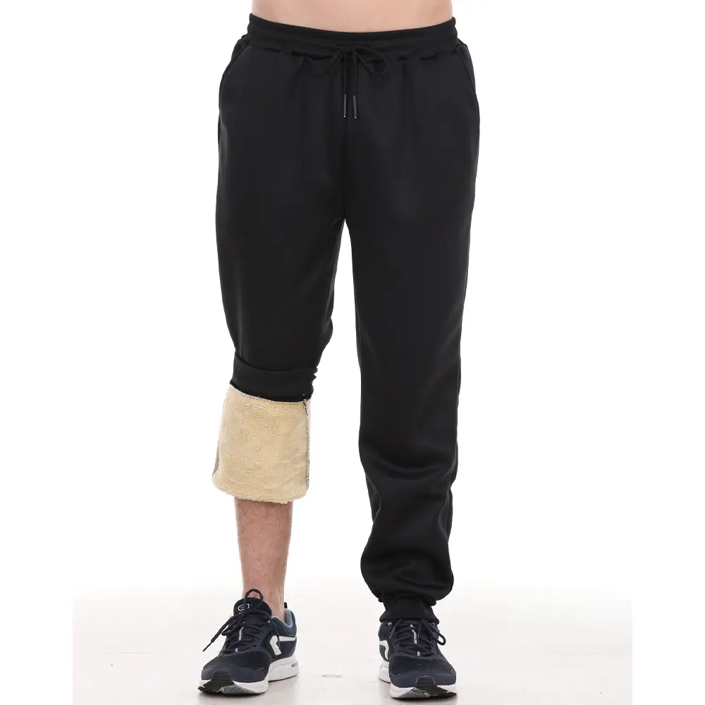 Autumn Winter Plush Thickened Sports Pants for Men Warm Casual Joggers Pants Loose Leggings for Men Sweatpants