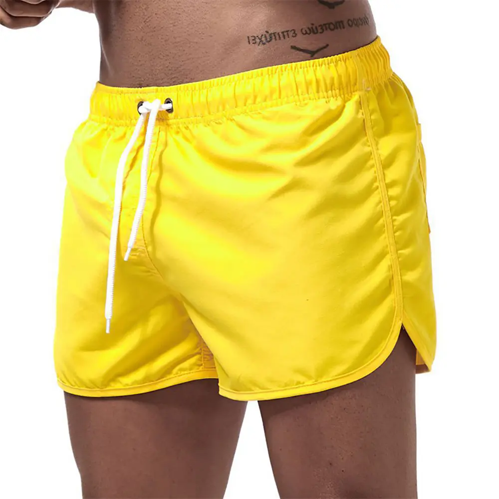 Men's Beach Shorts Fashion Quick Drying Short Pants Gym Swimming Trunks Summer Casual Surfing Shorts Male
