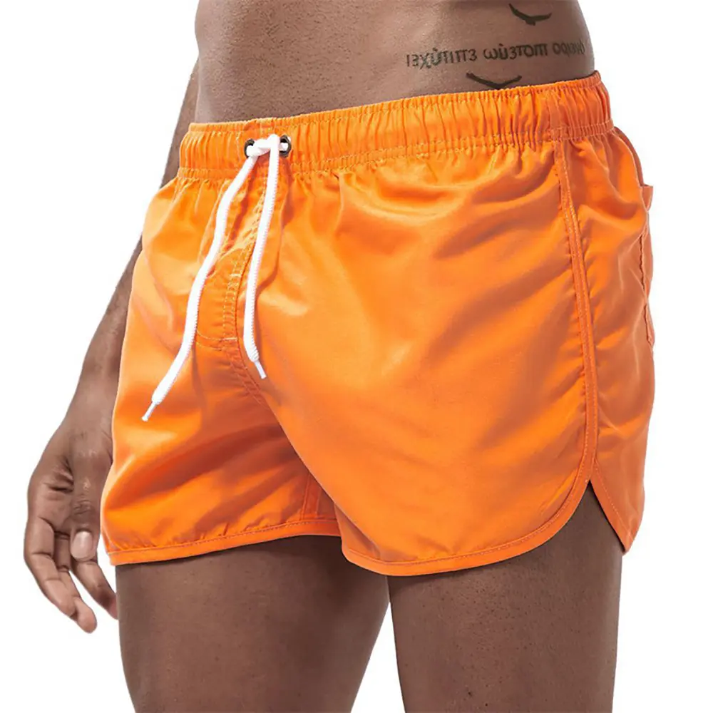 Men's Beach Shorts Fashion Quick Drying Short Pants Gym Swimming Trunks Summer Casual Surfing Shorts Male