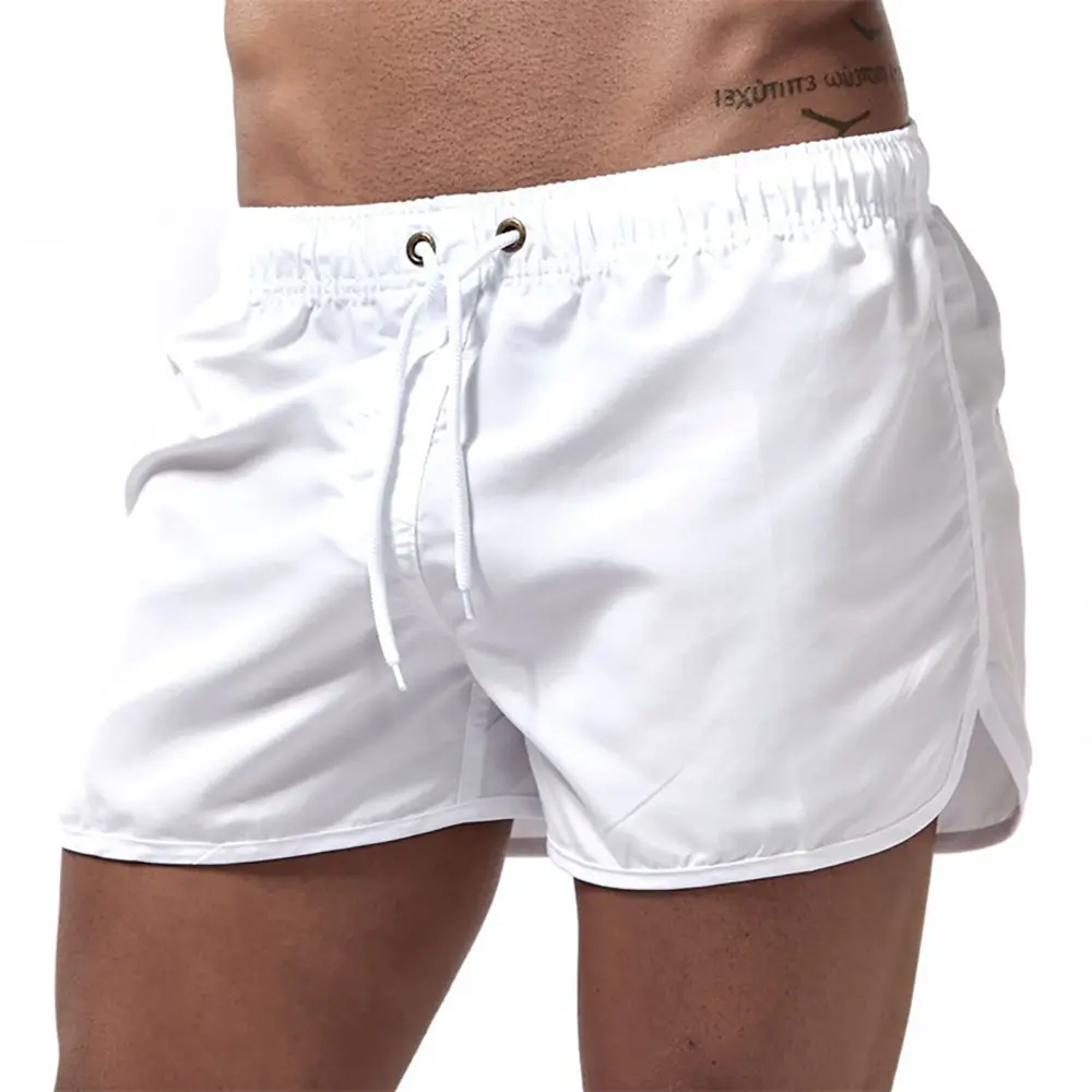 Men's Beach Shorts Fashion Quick Drying Short Pants Gym Swimming Trunks Summer Casual Surfing Shorts Male
