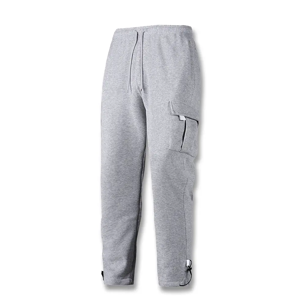 Men's Sweatpants Straight Fit Joggers Loose Oversized Drawstring Long Pants Versatile Work Wear Casual Male Trousers
