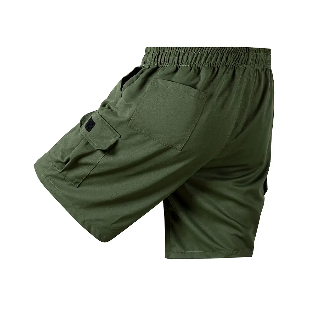 Mens Cargo Shorts Quick-dry Beach Trousers Sports Short Pants Summer Thin Casual Outdoor Running Loose Shorts