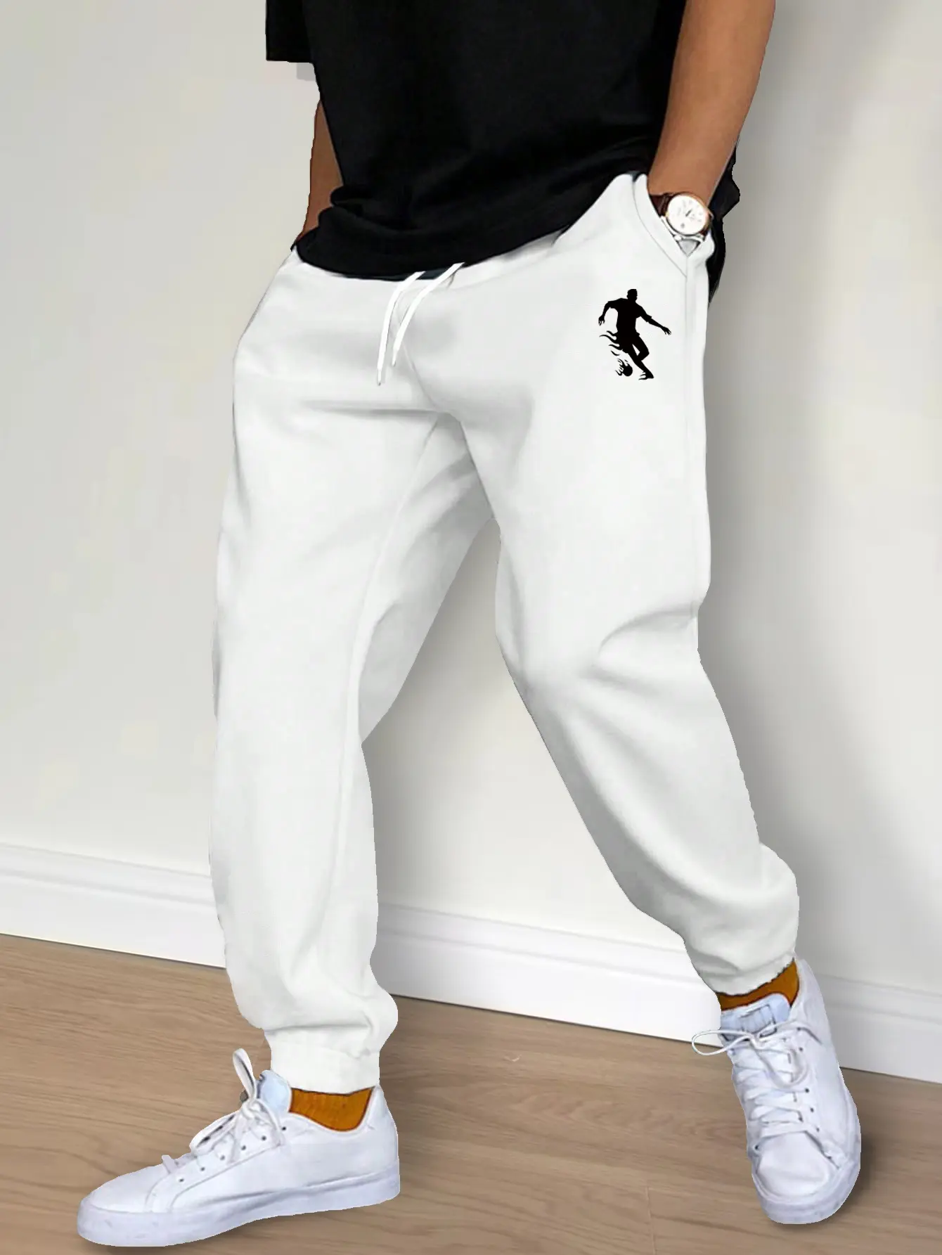 Jogging Sports Pants for Men Daily Sweatpants Casual Versatile Fashion the Four Seasons Fitness Sport Trousers Men's Clothing
