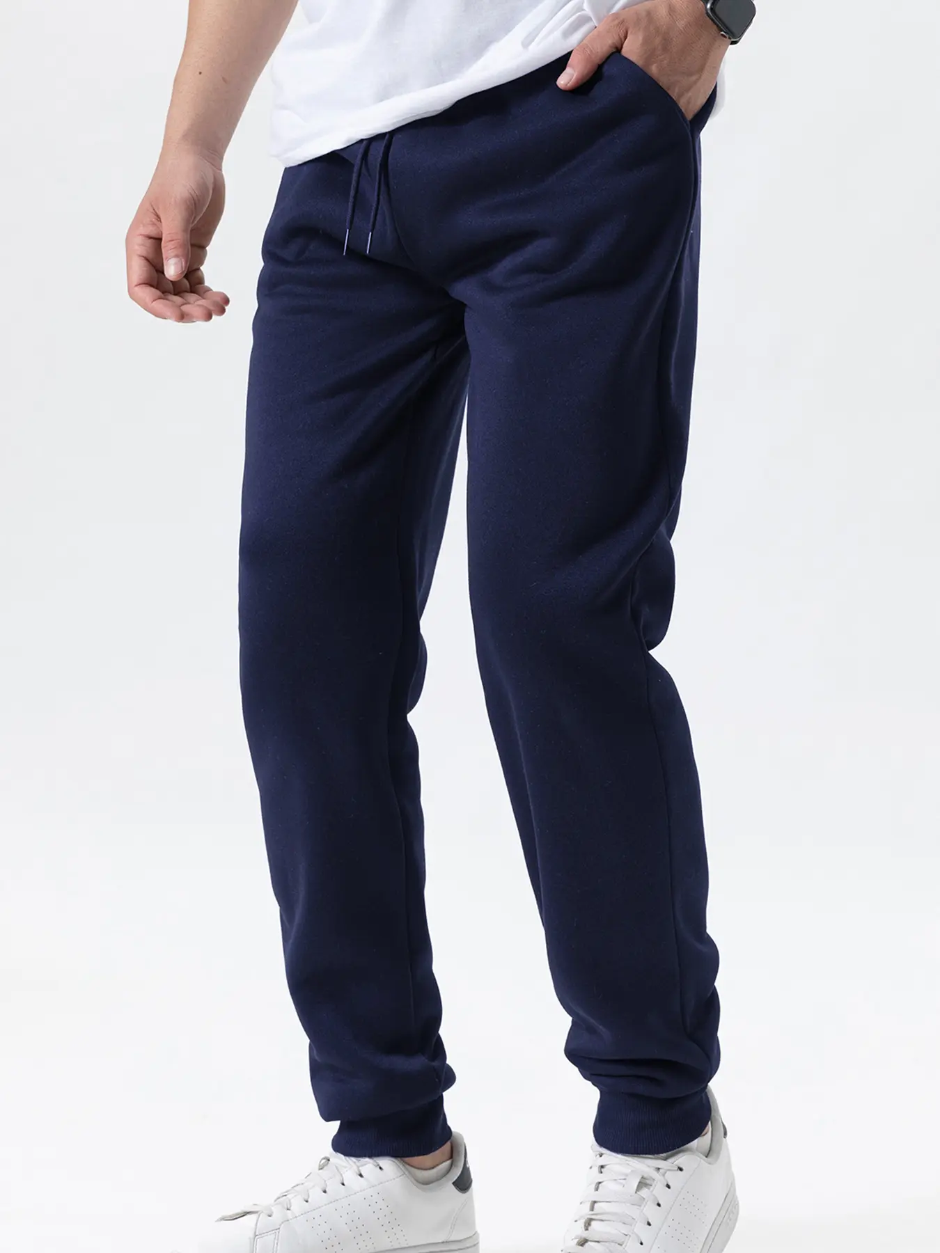 Men/Women Pants Winter Running Pants Joggers Sweatpant Sport Jogging Fitness Gym Fleece Solid Color Trousers