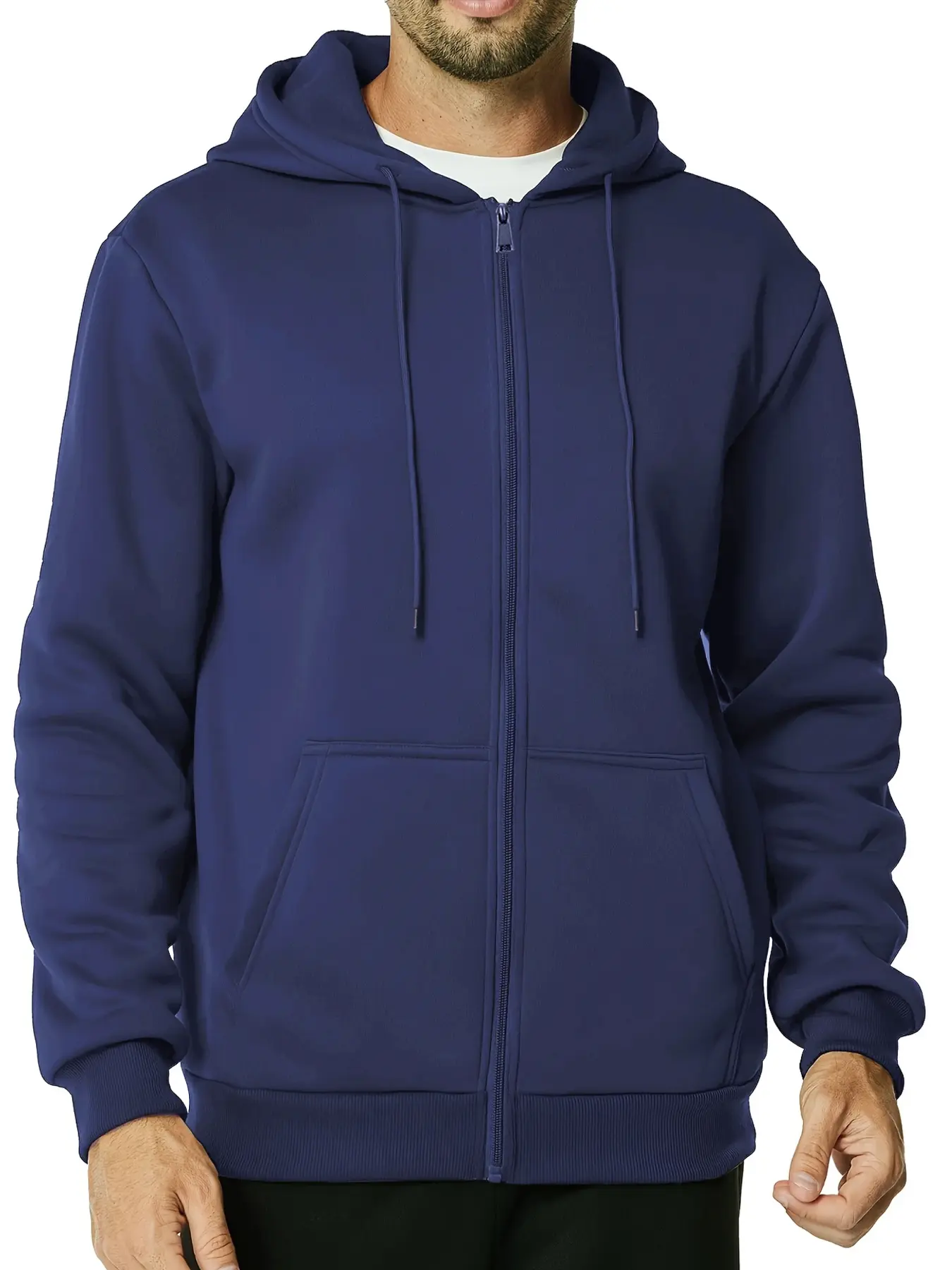 Autumn Men's Jacket Coat Long Sleeve Sweatshirts Oversized Zipper Hoodies Streetwear Loose Man Hoodies Casual Jacket