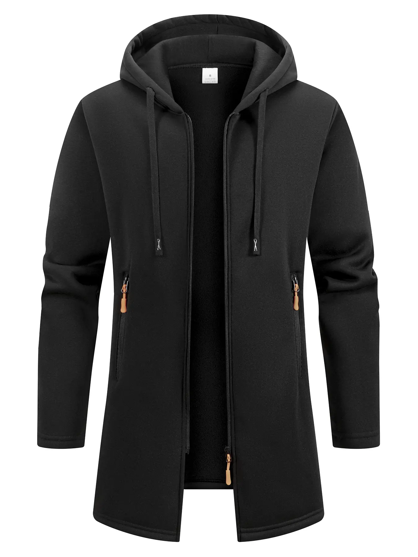 Men's Hoodies Jacket Long Sleeve Sweatshirts Zipper Hooded Jacket Mens Oversize Winter Top Jacket Coat Warm Streetwear