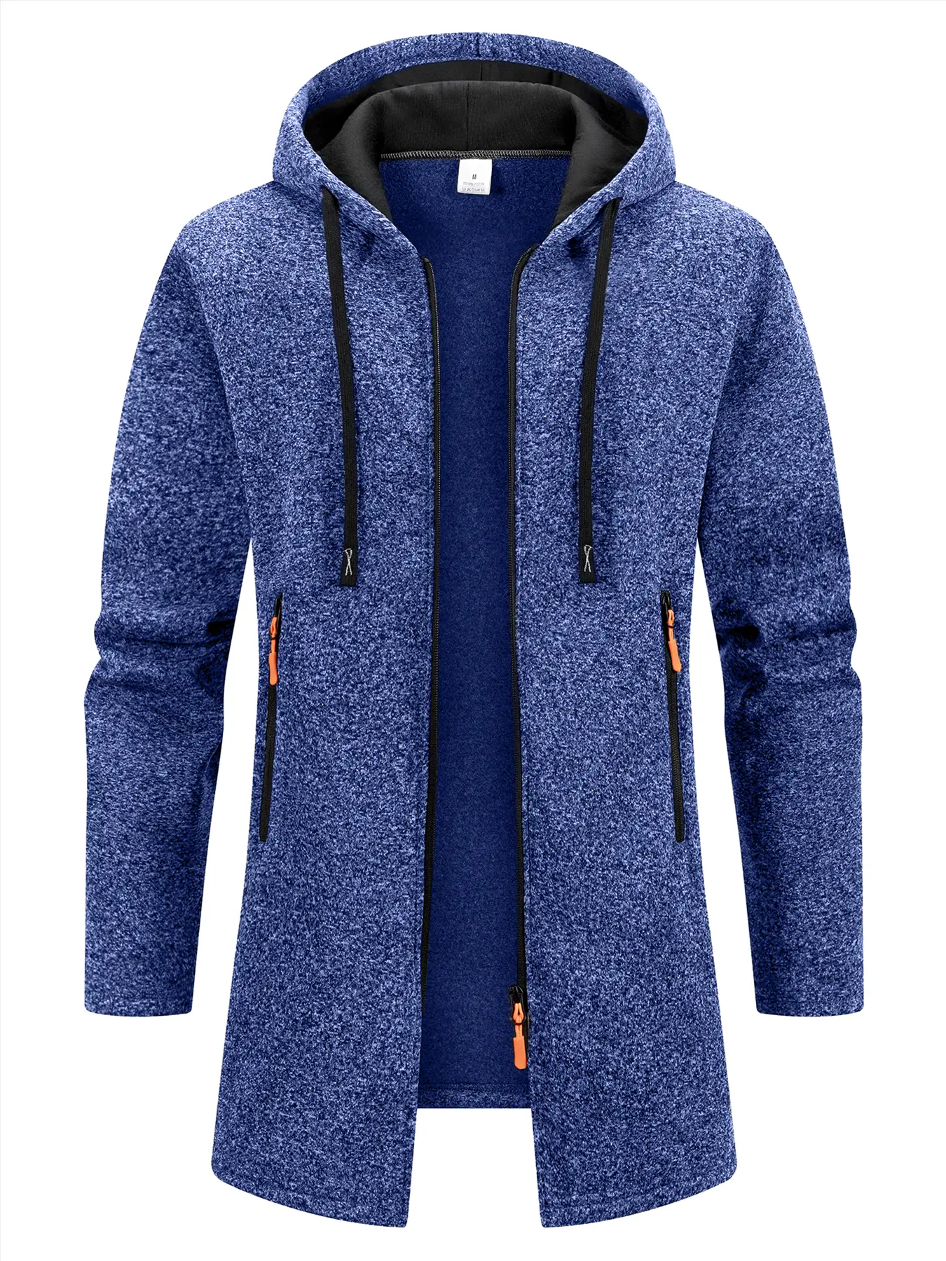 Men's Hoodies Jacket Long Sleeve Sweatshirts Zipper Hooded Jacket Mens Oversize Winter Top Jacket Coat Warm Streetwear