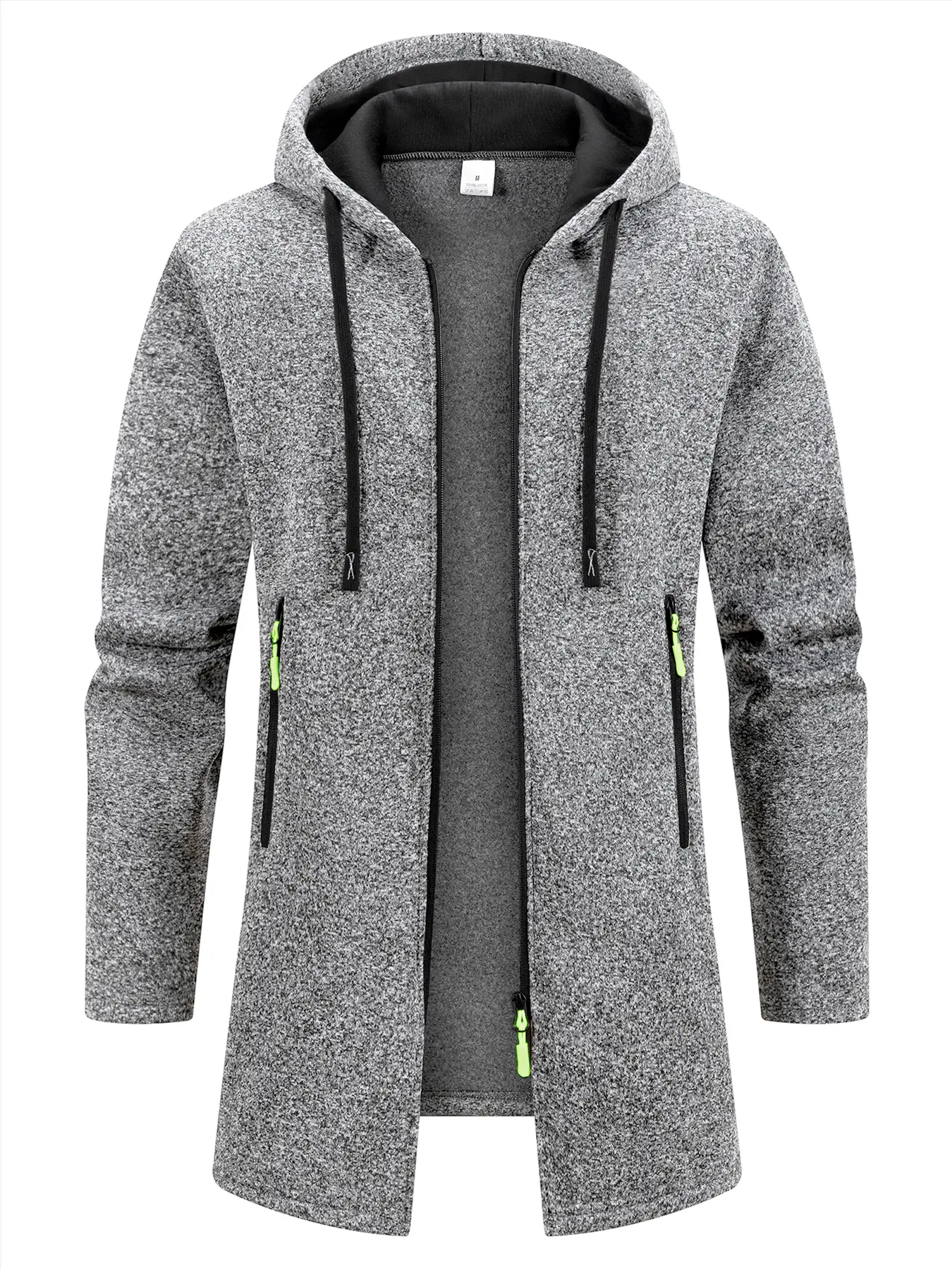 Men's Hoodies Jacket Long Sleeve Sweatshirts Zipper Hooded Jacket Mens Oversize Winter Top Jacket Coat Warm Streetwear