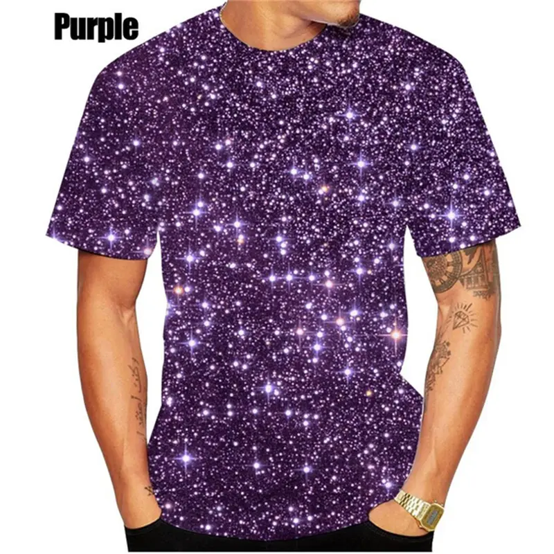 Nerw Dazzling 3D Printed Mens Graphic Tshirts Women Party Funny Gold Hypnotic Graphic Tshirt Kids O Neck Short Sleeve Top Tees