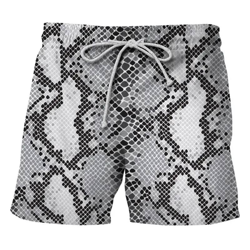2024 New Fashion Retro Pattern 3d Printed Beach Pants Men Y2k Shorts Women Kids Ice Trunks Loose Casual Comfortable Sport Shorts