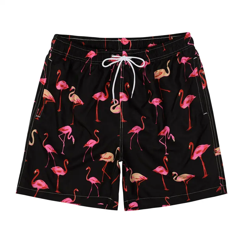 Funny Fruit Banana 3d Print Beach Shorts Men Plant Flamingo Graphic Short Pants Women Kid Outdoor Sports Surf Board Swim Trunks