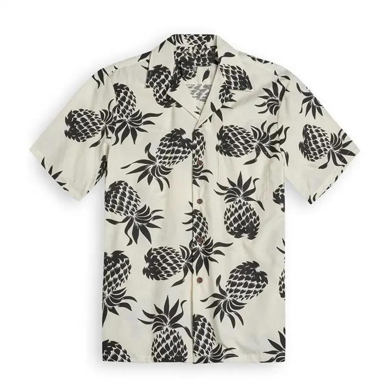 New Arrival Tropical Plant Y2k Clothes Mens Casual Hawaiian Beach Shirt Floral Shirts Men Women High Quality Holiday Clothing
