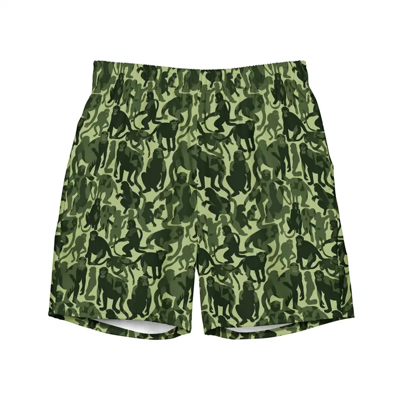 New Fashion Camouflage Graphic Board Shorts Men Summer 3D Printed Camo Quick Dry Swimming Trunks Shorts Kids Summer Short Pants