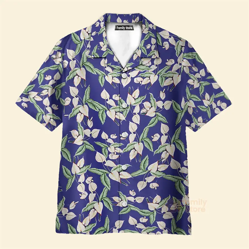 Lucky Sunflower 3D Print Shirt Mens Womens Hawaiian Y2k Shirts Graphic Tees Casual Floral Lapel Blouse Oversized Funny Clothing
