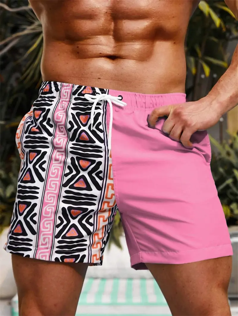 Summer Hawaiian Vacation Party Casual Beach Shorts Men's 3D Printed Board Shorts Woman Kid Comfortable Quick Dry Swimming Trunks