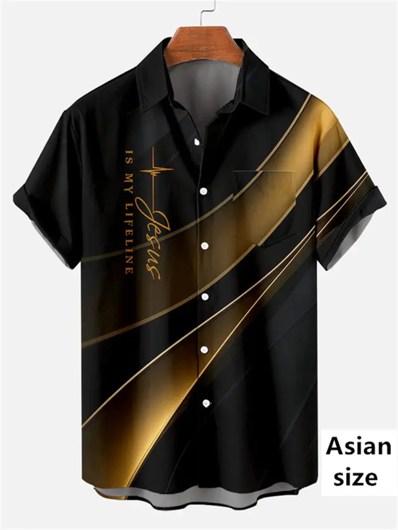 Christ Jesus 3D Printed Hawaiian Shirts For Men Women Summer Fashion Short Sleeve Beach Shirt  Button Down Blouse Easter Tops