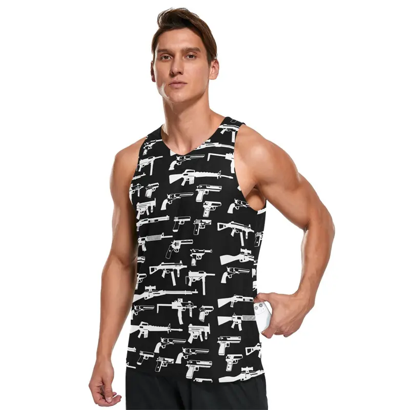 New Fashion Funny Tank Tops 3D Printed Graphic Sleeveless Tank Shirts Men Hip Hop Harajuku Streetwear Vest Men Clothing