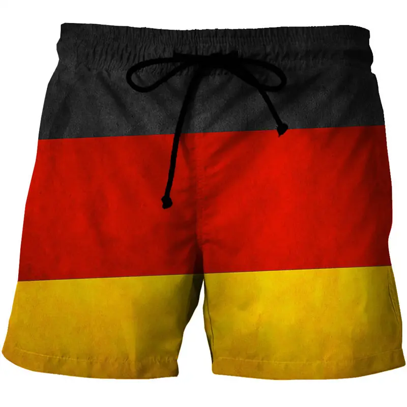 Hot Sale 3d Camouflage Print Men's Beach Shorts Women Kids Surf Board Shorts Casual Personality Swim Trunks Fashion Ice Shorts