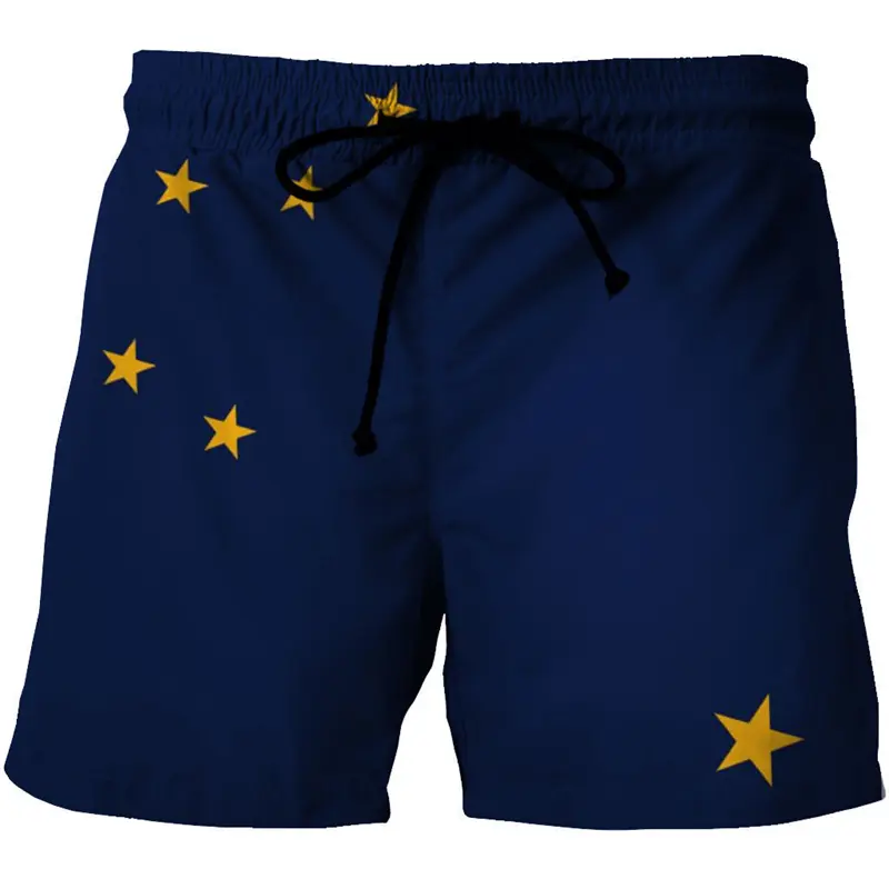 Hot Sale 3d Camouflage Print Men's Beach Shorts Women Kids Surf Board Shorts Casual Personality Swim Trunks Fashion Ice Shorts