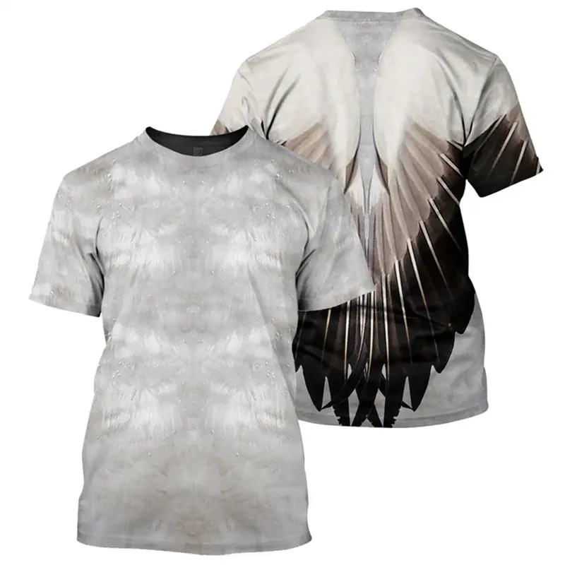 Fashion Man Hunting Wild Duck Animal 3d Print T-shirt Top Round Neck Streetwear Casual Men's T Shirts Harajuku Cosplay Clothing