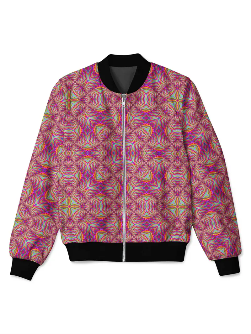 New Fashion Men's 3D Print Jacket Psychedelic Graphic Hip Hop Zip up Jacket for Kids Comfortable Spring Autumn Coat Sportwear