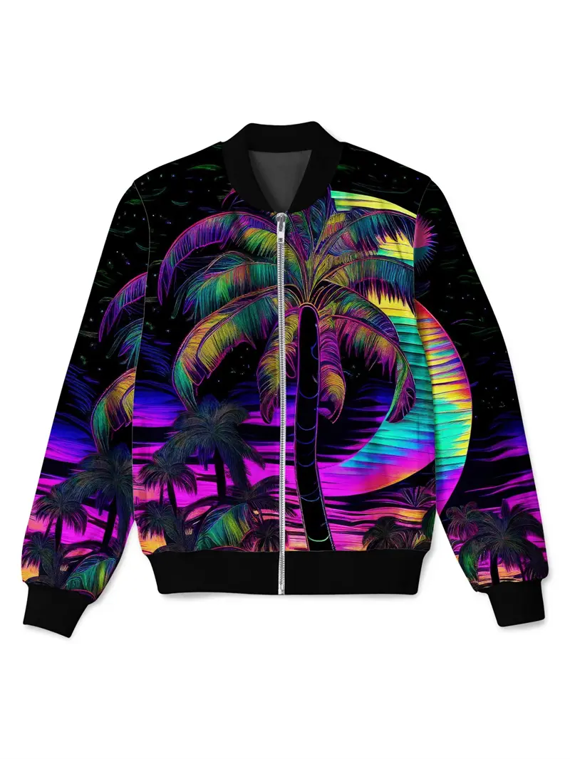 Fashion Alien Graphic Jacket for Men Women 3D Print Zip Unisex Jacket Loose Comfortable Outdoor Sports Wear 2024 New Hot Sale