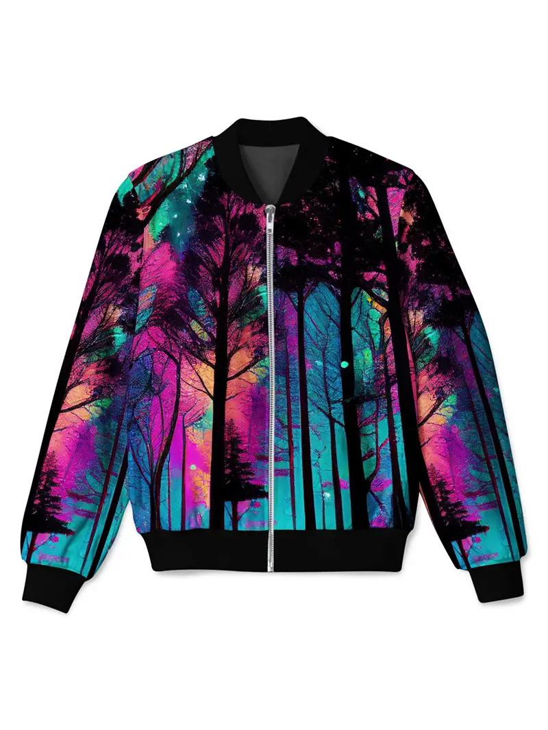 Fashion Alien Graphic Jacket for Men Women 3D Print Zip Unisex Jacket Loose Comfortable Outdoor Sports Wear 2024 New Hot Sale