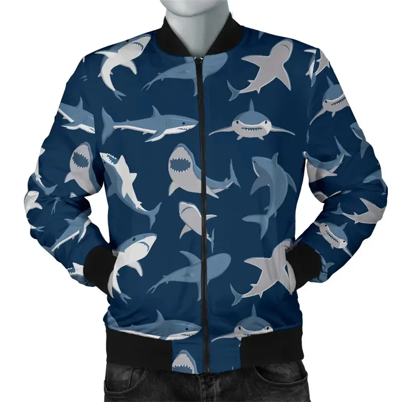 New Dog Tiger Graphic Casual Jackets Men Coats Retro Winter Streetwear Jacket New Design Loose Casual Men Clothing Dropshipping