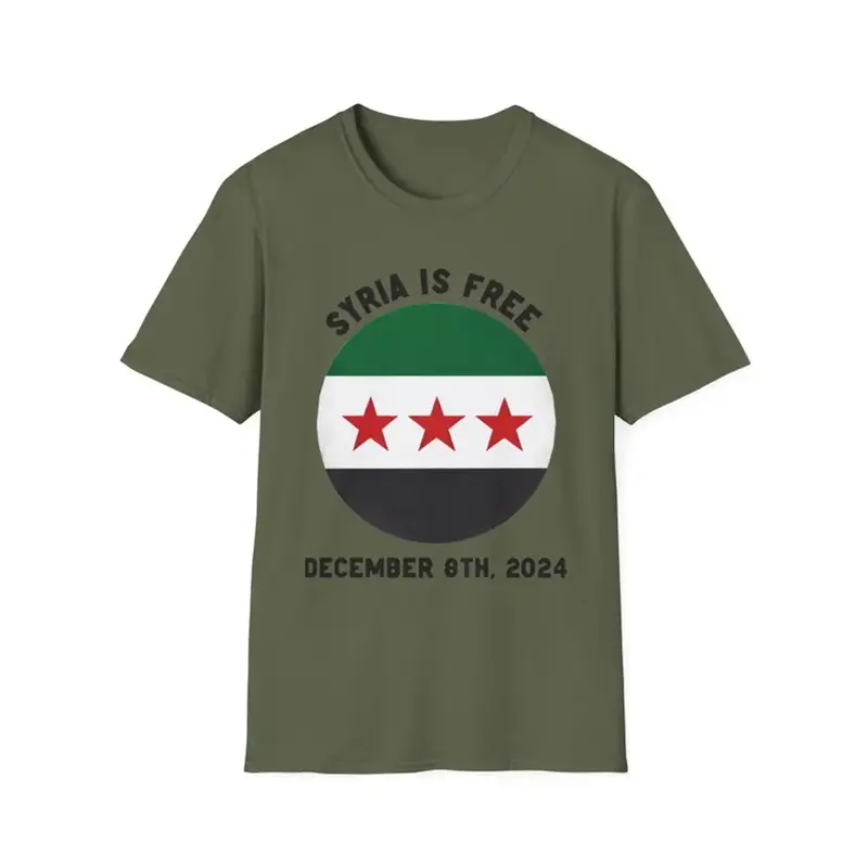 Free Syria Men Women Tee Shirt New Fashion 3D Print Syria Flag O Neck Tee Short Sleeve Sportswear Syrian T-shirt Men Clothing