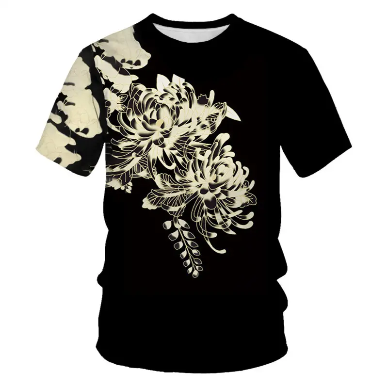 Hip-hop Spoof Pattern Mens T Shirt 3D Printing Street Personality Trend Short-sleeved Comfortable O-neck Top T Shirt Funny Shirt