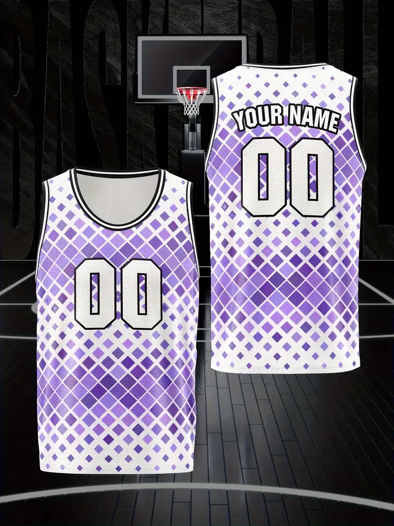 2025 New Customization Name And Number Men Vest 3D Full Printed Fashion Basketball Tank Tops Sportswear Custom DIY Fit Team Tops