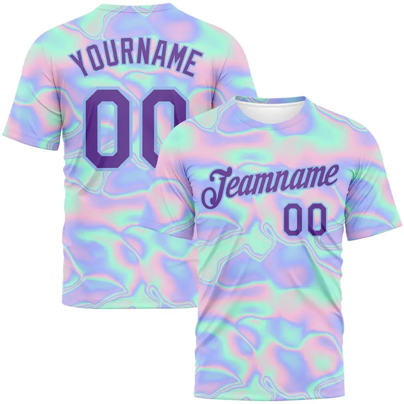 Custom Name Teamname Uniform 3D Printed Colrful T-shirt For Men Fashion Sports Fitness DIY Team Clothing Tracksuits Harajuku Top