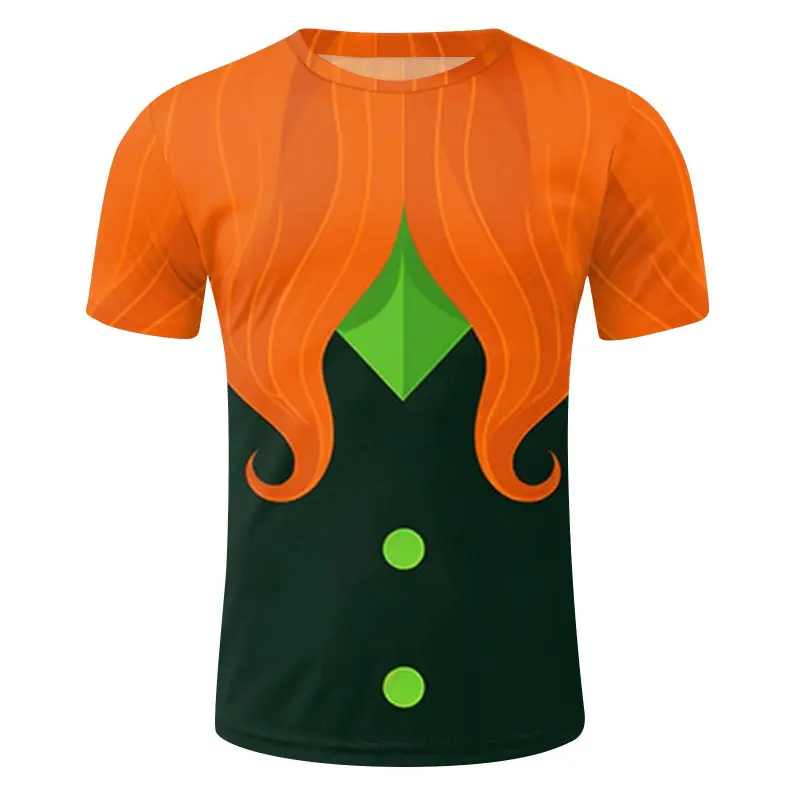 St. Patrick's Day Mens 3d All Printed Vintage T Shirt Short Sleeved Shirt Top T Shirt Unisex Harajuku Y2k Streetwear Kids Tees