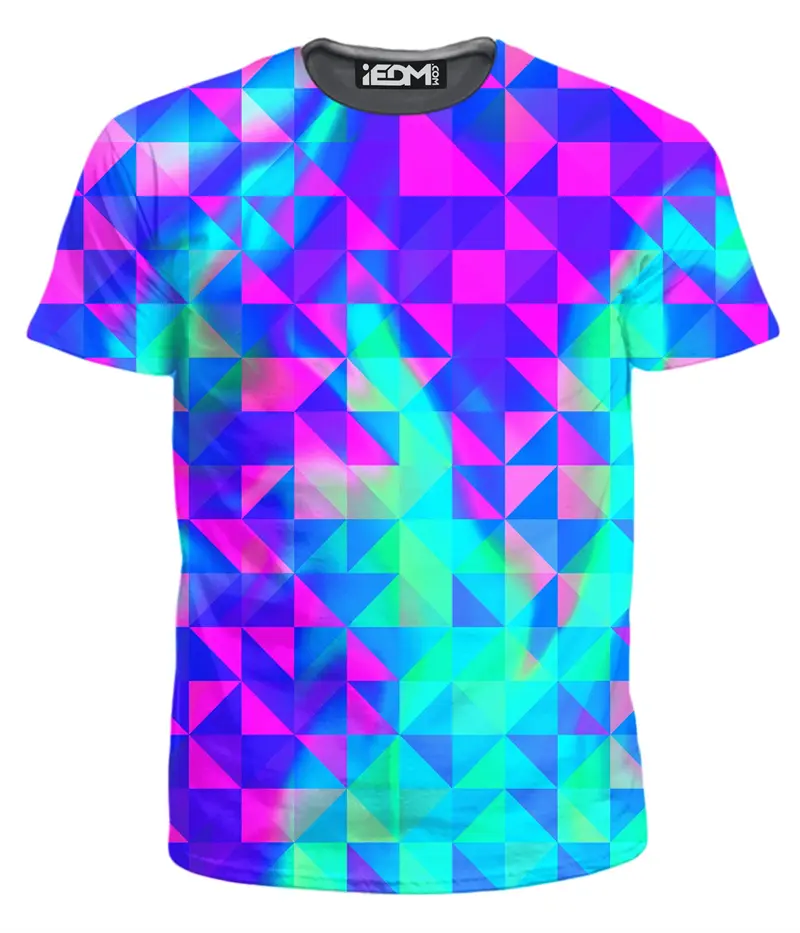 Coloured Dinosaur Pattern T-Shirt Men Fashion Personalised 3D Printed T-Shirt for Kids Summer Popular Outdoor Loose Clothing Top