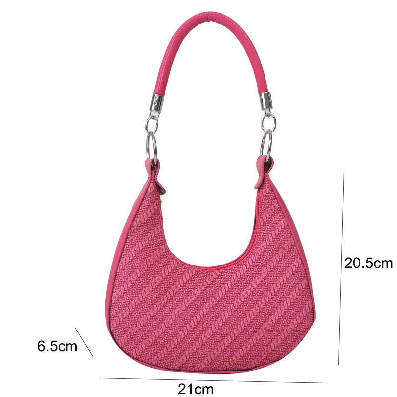 New Brand Moon Bag Fashionable Minimalist Shoulder Bag Versatile Creative Crescent Bag Korean Handbag Women Crossbody Armpit Bag