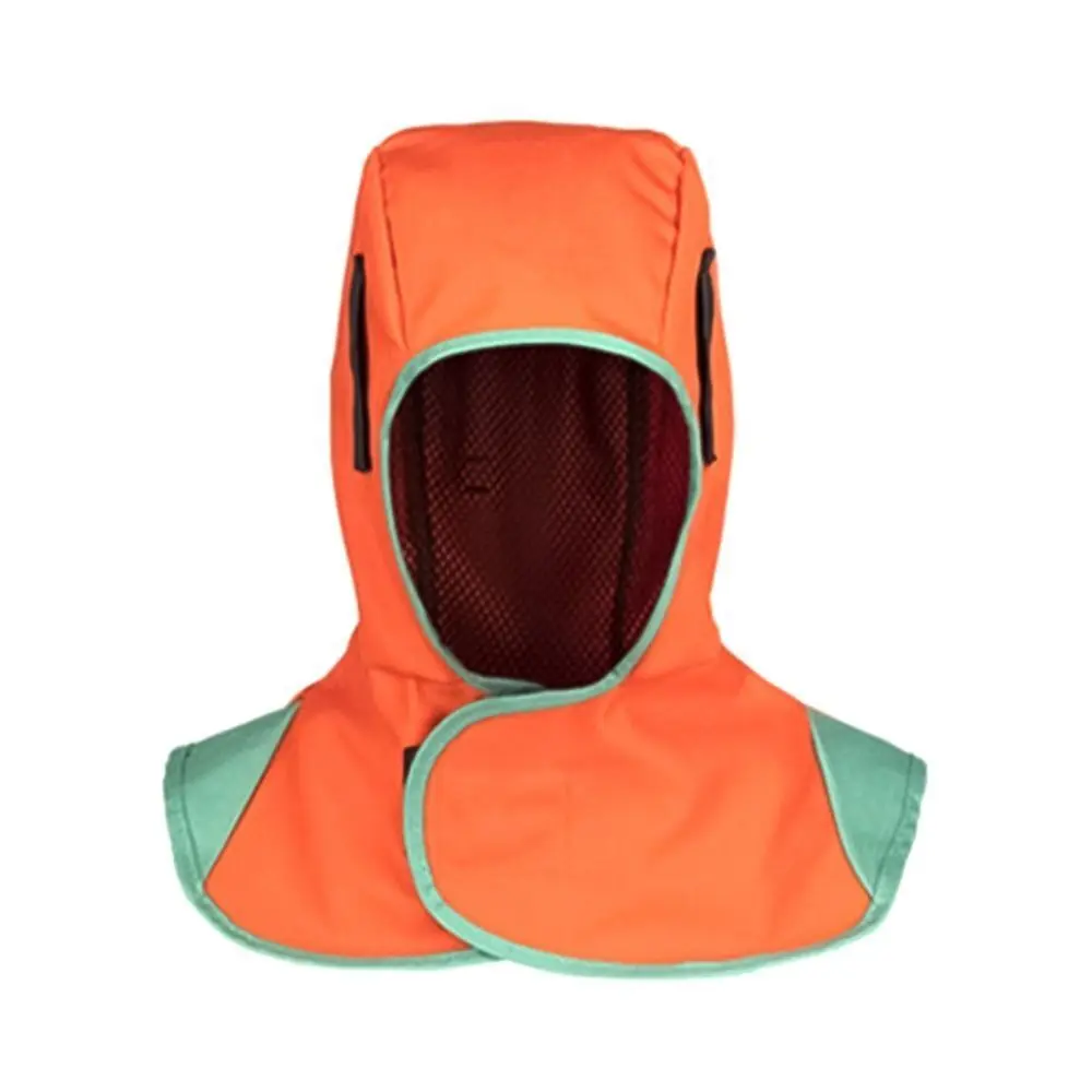 New Full Protective Welding Hood Flame Retardant Shawl Cap Welding Protective Neck Cover Full Face Shield Men Women Hat