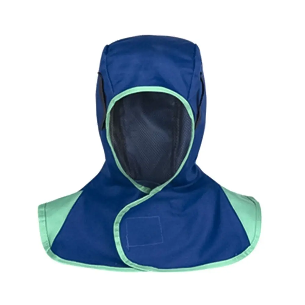 New Full Protective Welding Hood Flame Retardant Shawl Cap Welding Protective Neck Cover Full Face Shield Men Women Hat