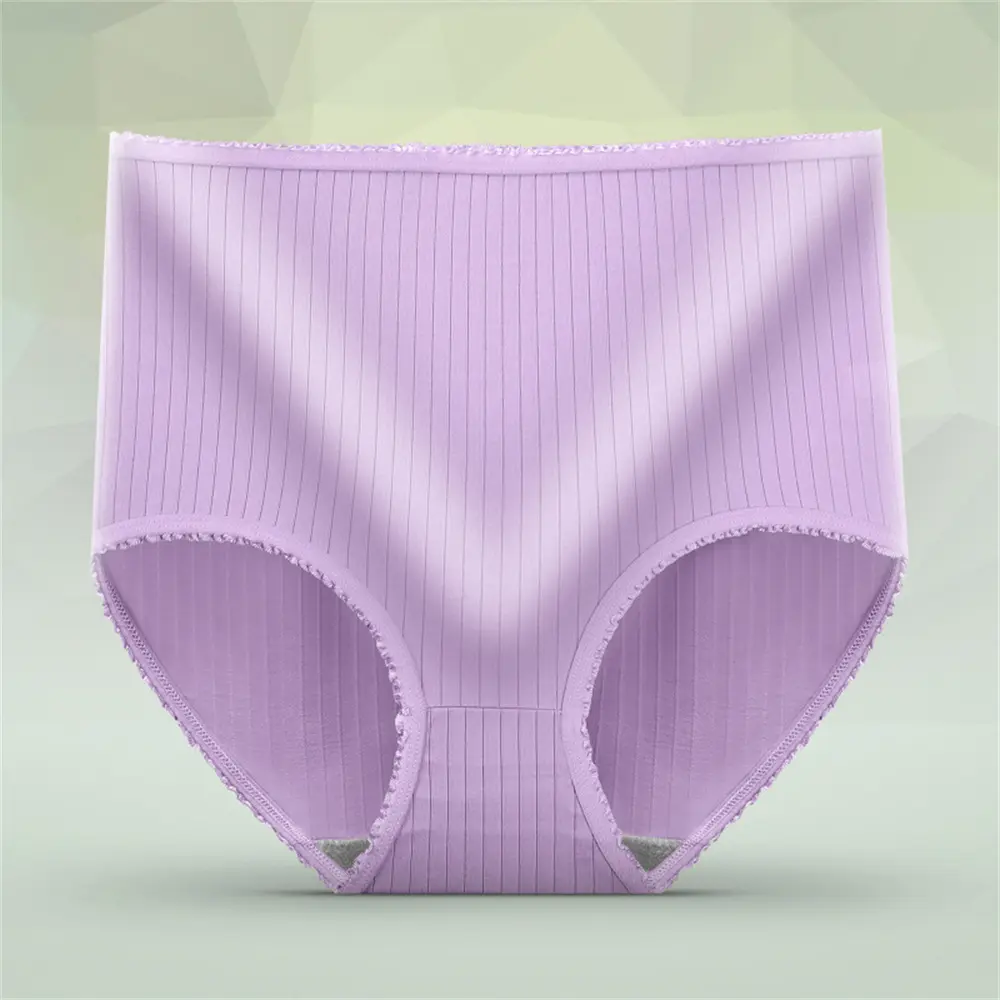 Women'S Underwear Women'S High Waist Tummy Control Butt Lift Waist Belt Breathable High Elasticity Large Size Women'S Briefs