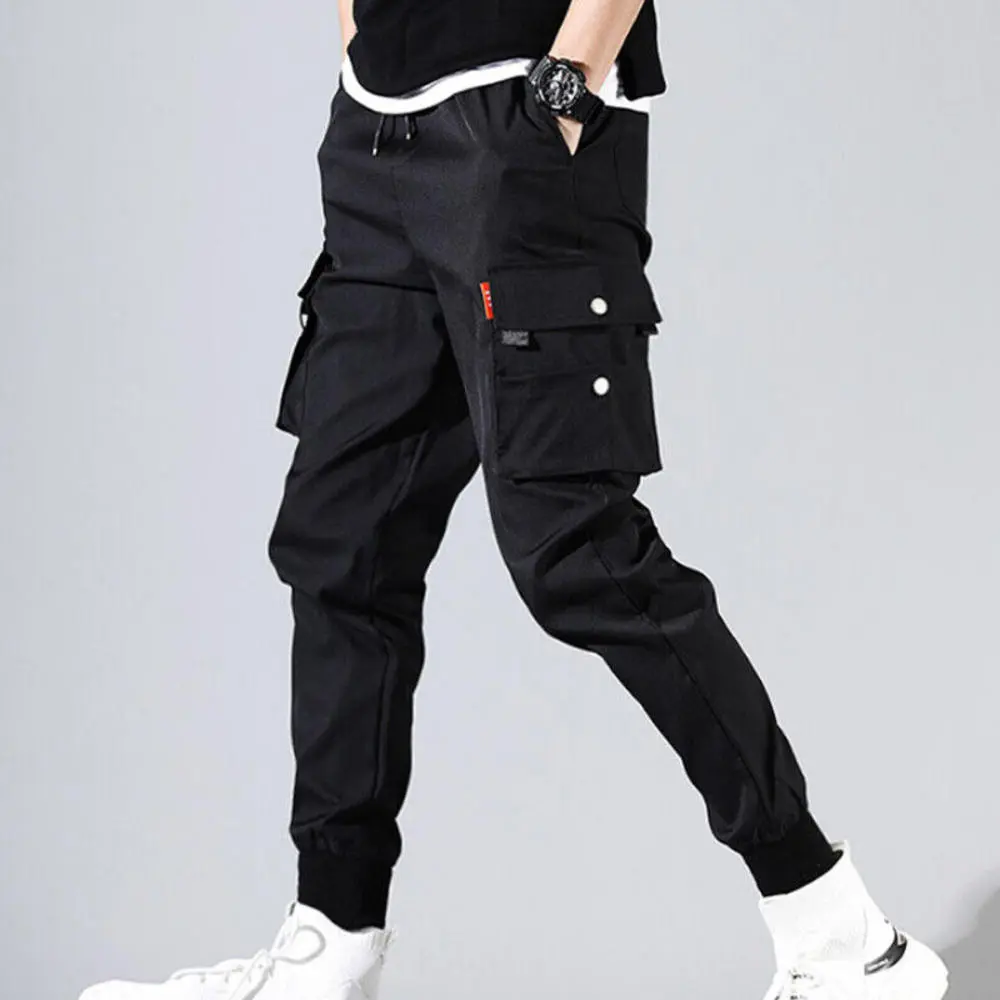 Tactical Pants Mens Multi Pockets Cargo Pants Combat Cotton Pant Casual Police Trousers Hiking Work Pants Male