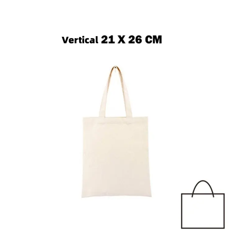 Reusable Foldable Shoulder Handbag Eco-Friendly Women Ladies Large Cotton Fabric Canvas Tote Bag For Market Shopping Bags Blank