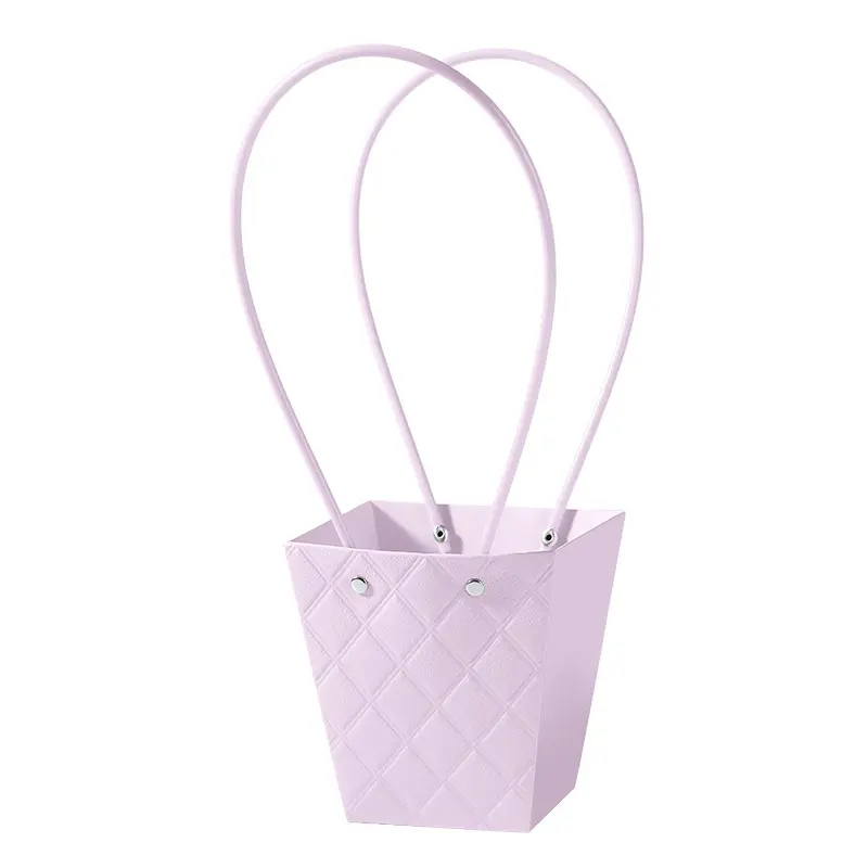 Portable Flower Packaging Box Wedding Decoration Gift Bag Handbag Valentine'S Day Birthday Party Decor Diy Bouquet Packaging