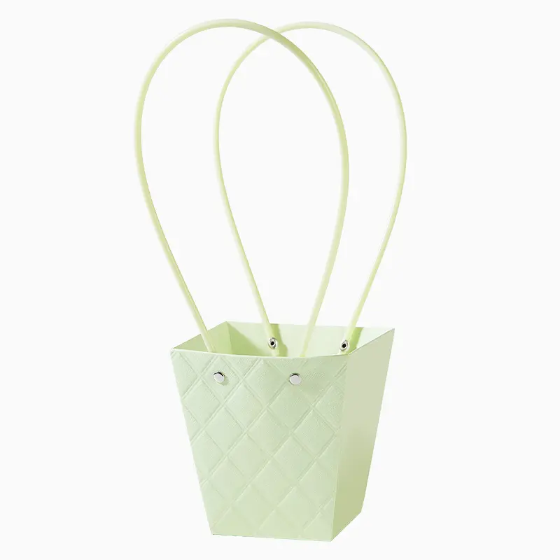 Portable Flower Packaging Box Wedding Decoration Gift Bag Handbag Valentine'S Day Birthday Party Decor Diy Bouquet Packaging