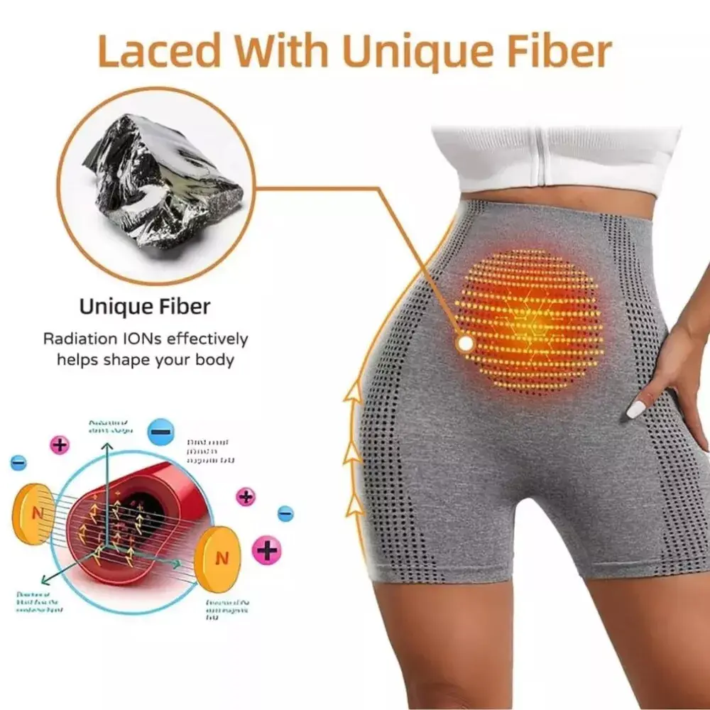 New 2025 Soft-Touch Compression Shorts Quick-Dry Seamless Light-Weight Vibration Shorts Moisture-Wicking Shaping Shorts for Yoga